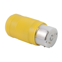 Marinco 6364CRN 50A 125/250V 3P4W Locking Female Connector | Blackburn Marine Dock & Marine Shorepower